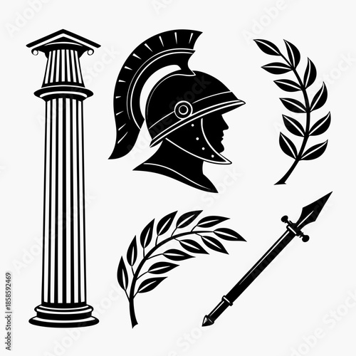 Classical roman symbols