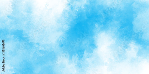  abstract blue background with splatters resembling a clear, abstract watercolor cloudscape in blue tones with brushstroke texture, elegant light blue watercolor background with a soft gradient.
