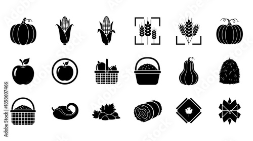 Harvest icons collection
