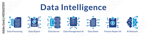 Data Intelligence Platform with AI Analytics Big Data Processing Business Intelligence and Predictive Financial Insights