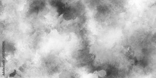 Realistic dry ice smoke clouds fog overlay perfect for compositing, abstract foggy vapor haze for design,  gradients natural sky watercolor Photography, black smoke or fog on transparent background.