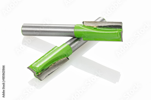 Wallpaper Mural Rabbeting router Bit isolated on a white background. Close-up Torontodigital.ca