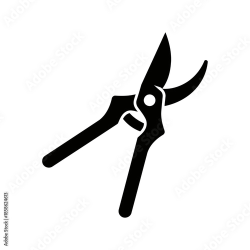 Gardening Tool Icon Pruning Shears