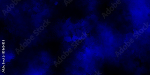 Blue grunge concrete wall texture background, dark blue or black watercolor background, with subtle light effects abstract watercolor painting featuring swirling shades of teal turquoise.