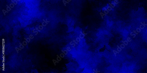 dark blue texture with black vignette in old vintage texture, vibrant blue celestial mist texture black background deep space, moody abstract texture resembling midnight blue watercolor sky.