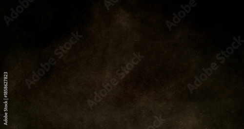 Tableau sur toile Realistic sandstorm particle effect with fine dust and sand grains flying through the air