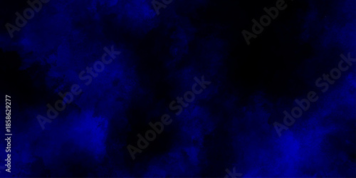 dark blue texture with black vignette in old vintage texture, vibrant blue celestial mist texture black background deep space, moody abstract texture resembling midnight blue watercolor sky.