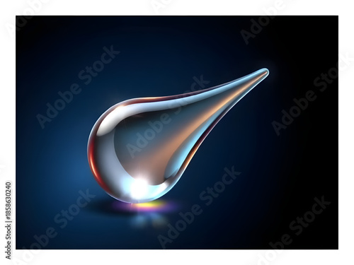 droplet isolated, clear water icon, glossy highlight sphere, clean liquid bead, smooth reflective bubble, glass-like drop effect, premium aqua symbol, clarity droplet shine, ultra clean liquid icon, r