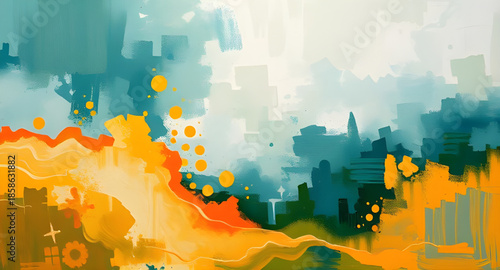 moody abstract landscape, dramatic storm sky painting, dark tonalist field, emotional horizon artwork, cinematic oil canvas, stormy sky abstraction, brooding nature scene, expressive atmospheric paint