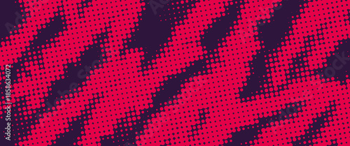 Abstract vector halftone background monochrome printing raster