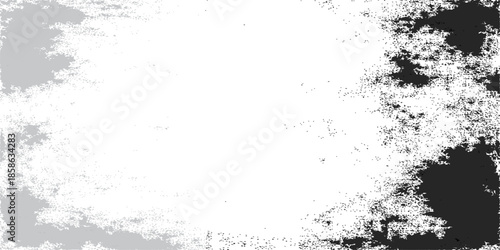 Abstract grunge ink splatter textured background with dark vintage design