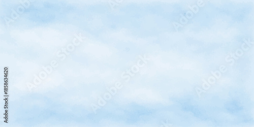 Blue sky with white clouds on a sunny day