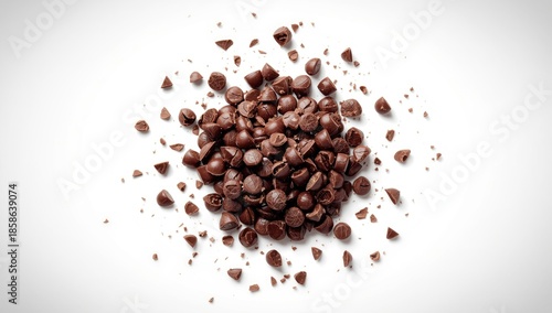 Cracked chocolate chips see...
