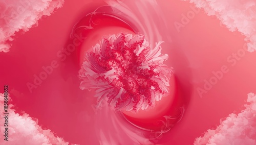 Digital Valentine backgroun...