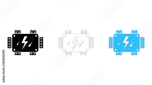 Surge arrestor module illustration for protecting electronics from voltage spikes