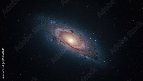 Messier 61 spiral galaxy, h...