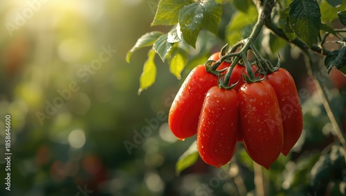 Roma tomatoes, a processed ...