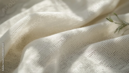 Detailed view of raw cotton...