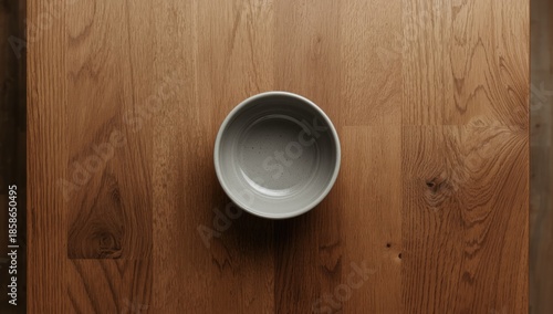 Unfilled ceramic bowl place...