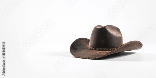 Cowboy hat in dark brown co...