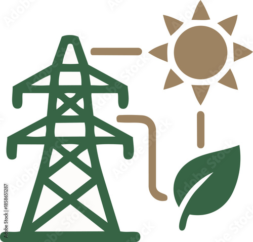 Global Environmental Sustainability Icon Set