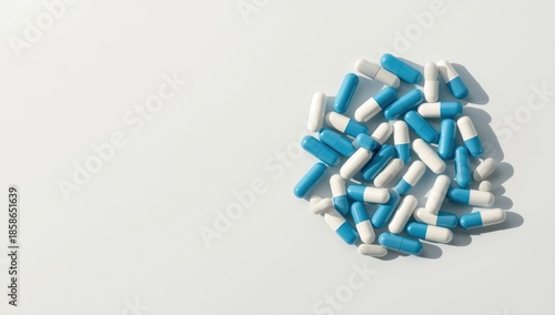 Collection of blue and whit...