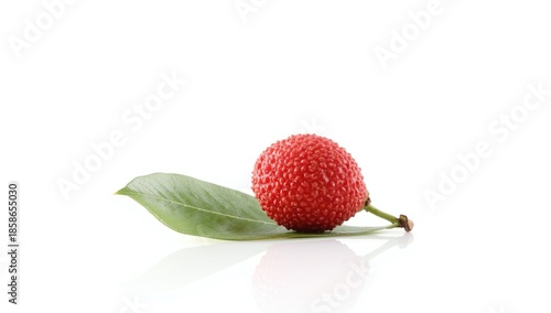 Lychee fruit with rough ski...