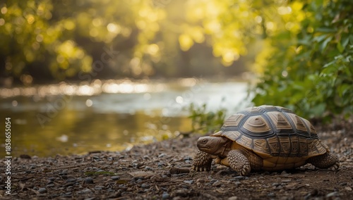 Grounded tortoise with deta...