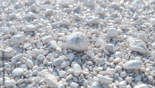 Detailed view of white grav...