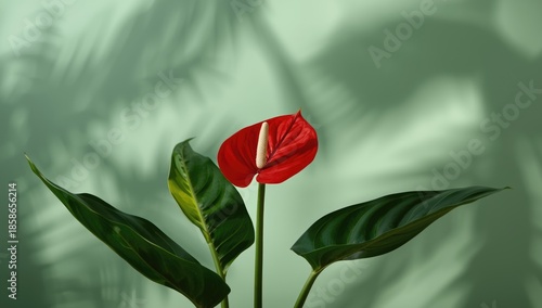 Detailed view of anthurium ...