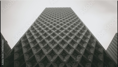 Contemporary building facad...