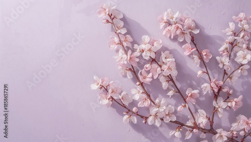 Branches of cherry blossoms...