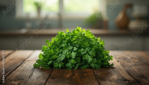 Bunch of fresh coriander le...