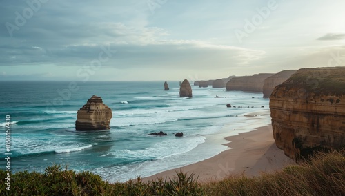 Coastal landscape of Bay of...