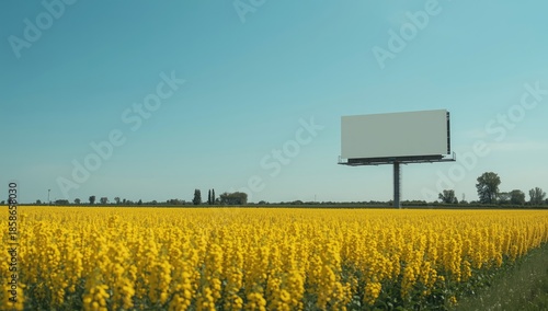 Unoccupied billboard in the...