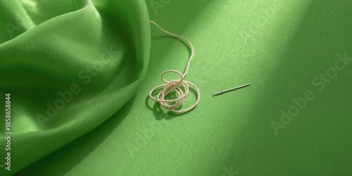 Detailed view of fabric wit...