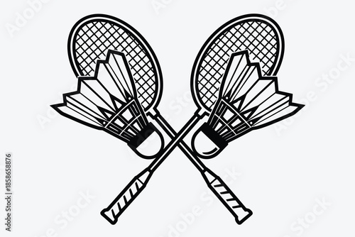 black and white sketch drawing of a brush