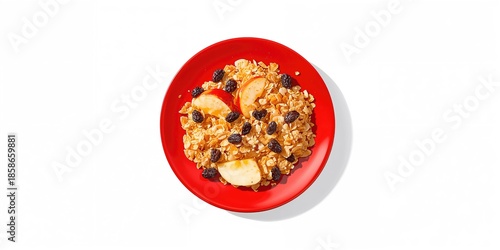 Whole grain rye flakes with...
