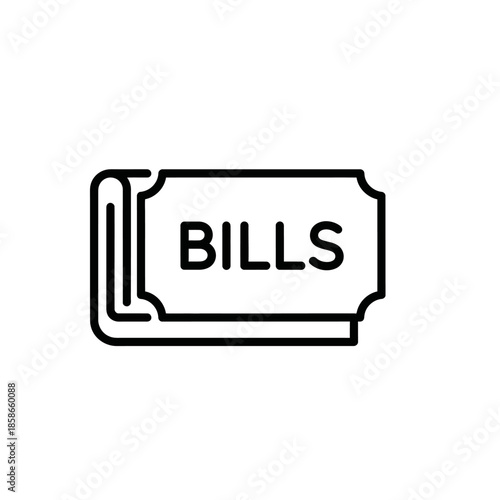 Stack of Paper Currency Bills for Financial and Economic Illustration