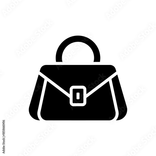 Business Handbag Icon for Digital and Ecommerce Shopping Themes