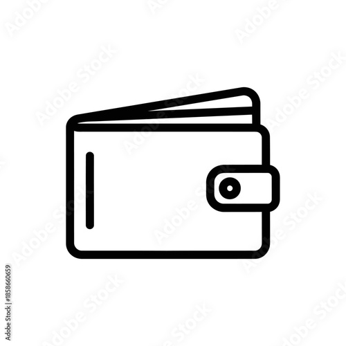 Close-up of Empty Wallet with Card Holder for Financial Planning and Personal Budgeting