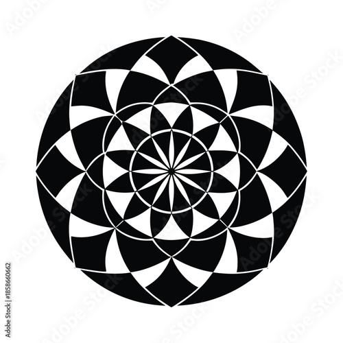 Sacred Circle Pattern Design