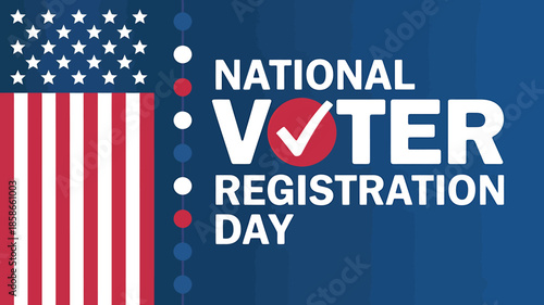 National voter registration day in the usa promoting civic engagement