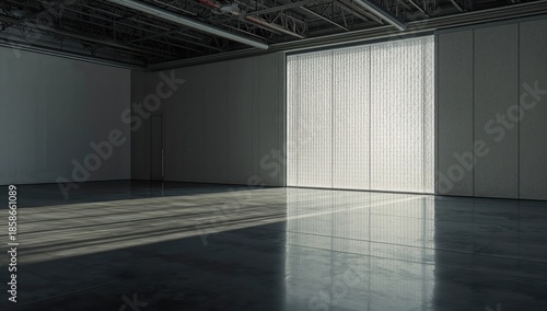 Industrial warehouse interi...