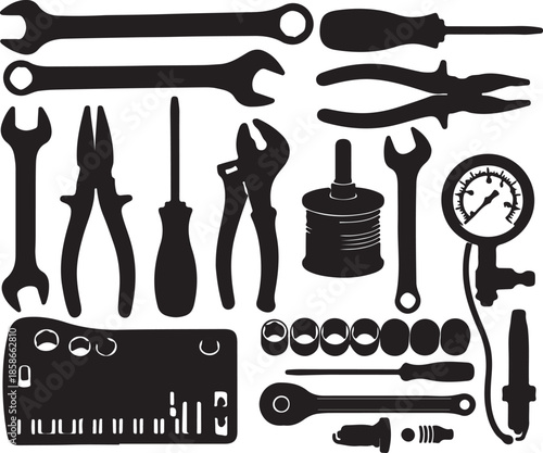 set of tools for repair