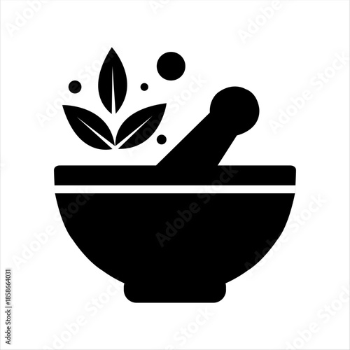 Professional black and white medical equipment logo with clean, minimal style. 