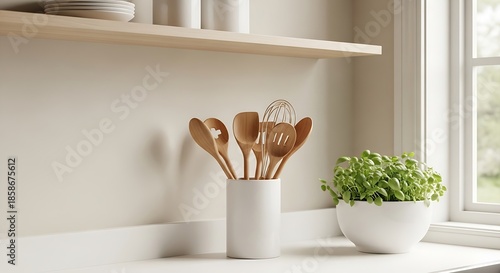 Kitchen Utensils Still Life.