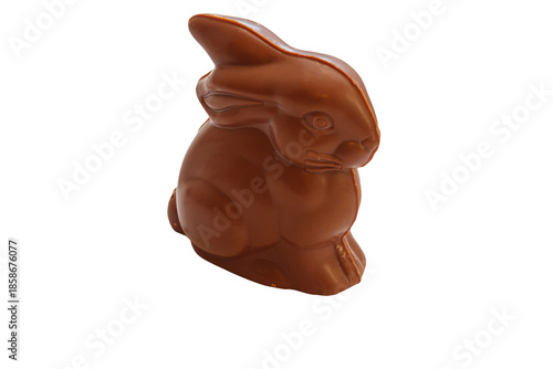 Wallpaper Mural Easter chocolate bunny isolated on white background Torontodigital.ca