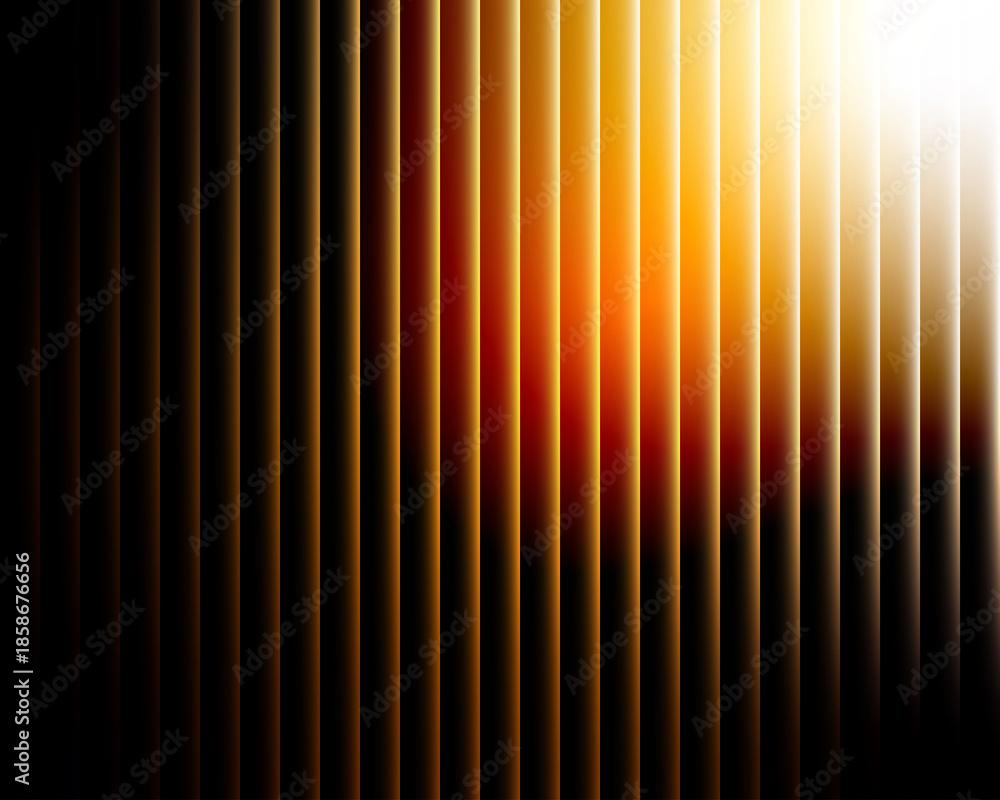 Fototapeta premium Abstract Vertical Stripes Gradient of Warm Colors