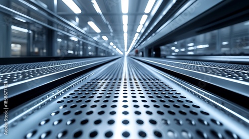 Industrial Perforated Pathway.